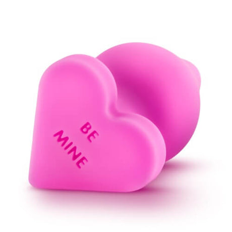 Candy Heart Butt Plug Be Mine Pink
