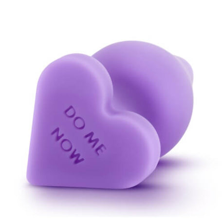 Candy Heart Butt Plug Do Me Now Purple