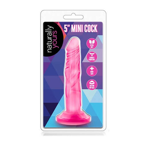 Beginners Suction Cup Dildo 5 Inch Pink