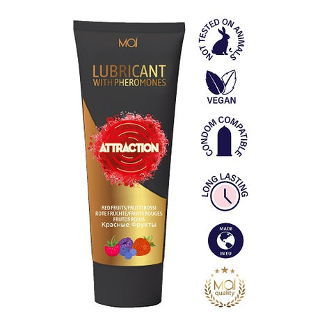 Mai Attraction Lubricant with Pheromones Red Fruits 100ml