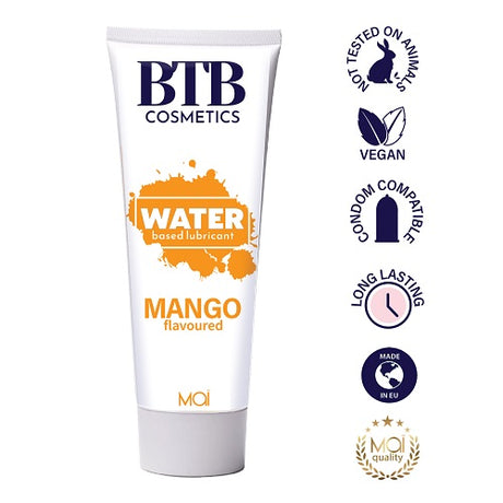 BTB Water Based Lubricant Mango 100ml